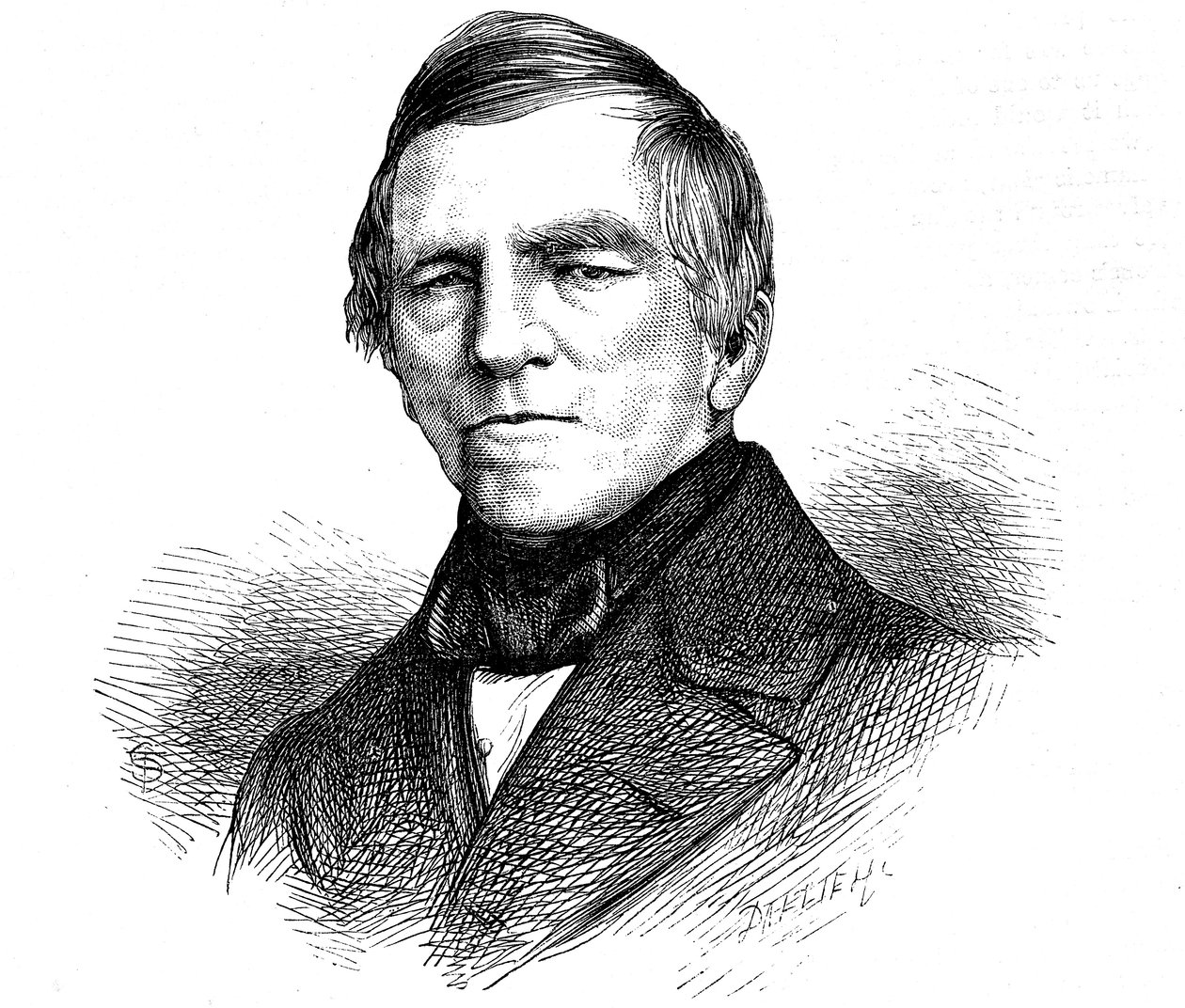 Johann Franz Encke, 1800-luvun saksalainen tähtitieteilijä tekijältä Unbekannt