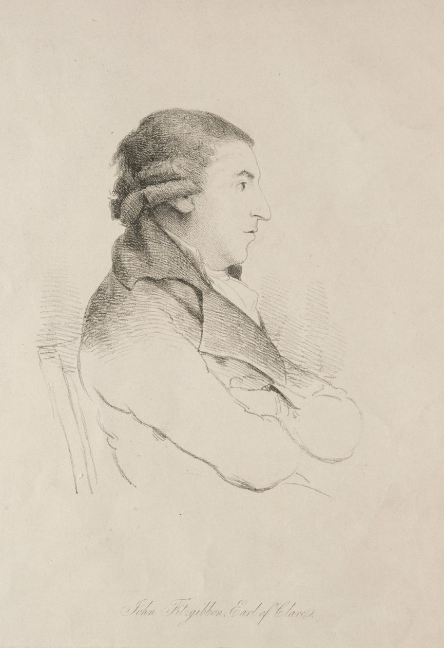 John Fitzgibbon, Earl of Clare, 1800-luvun alku. tekijältä Unbekannt
