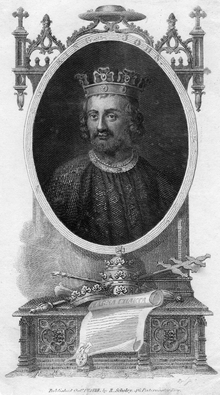 John of England, 1818 tekijältä Unbekannt