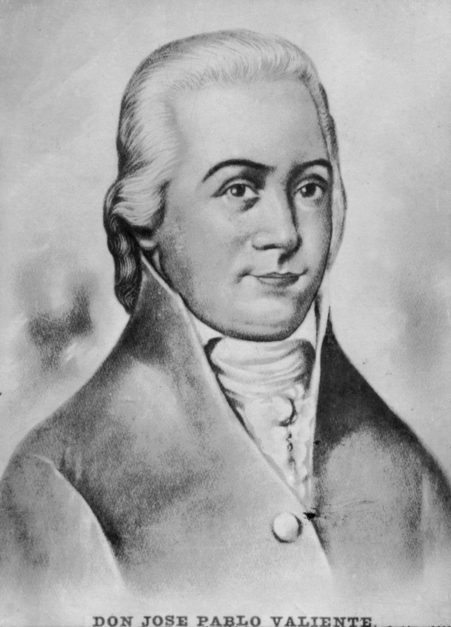 José Pablo Valiente, 1740-1817, 1920-luku tekijältä Unbekannt