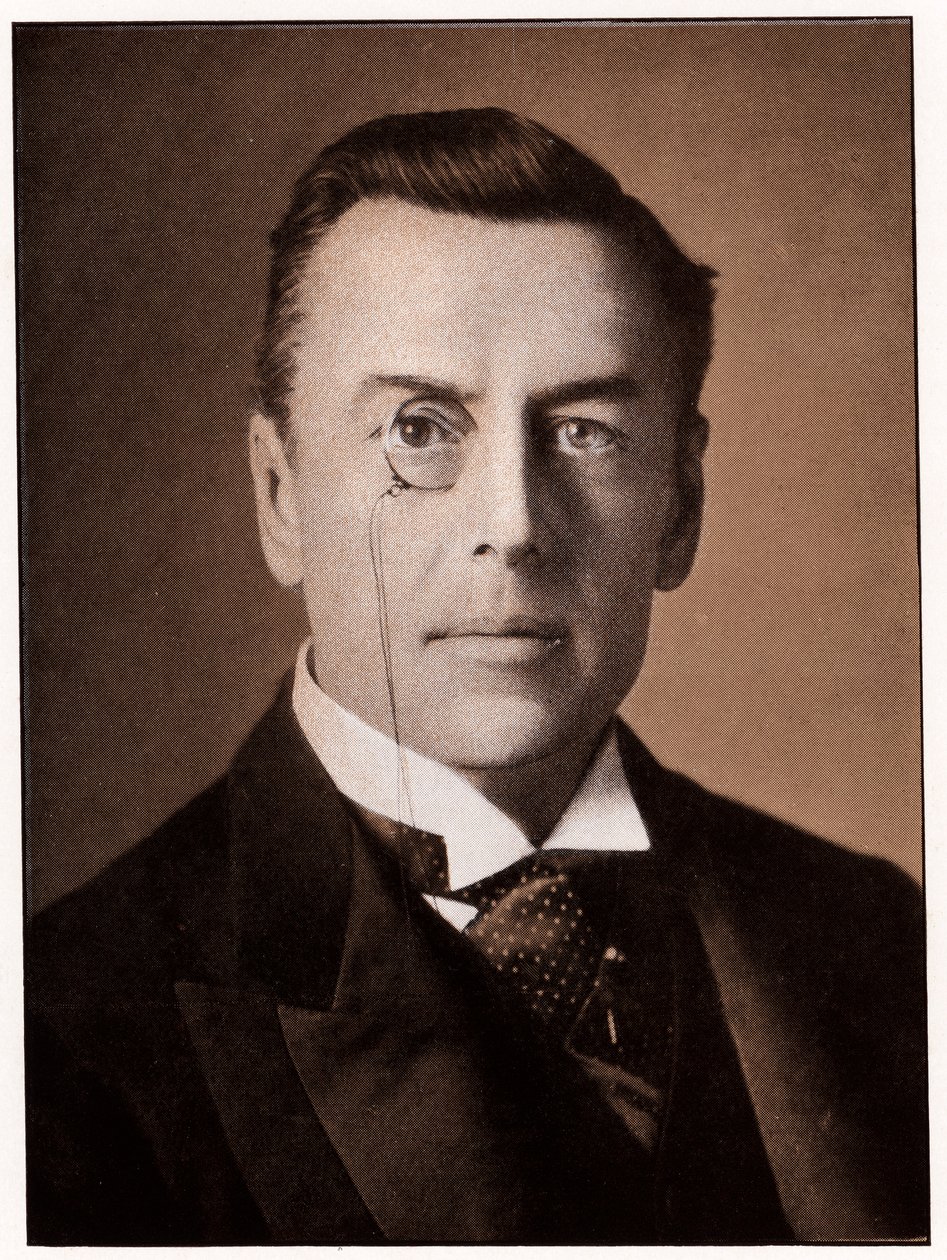 Joseph Chamberlain, brittiläinen poliitikko, 1900 tekijältä Unbekannt