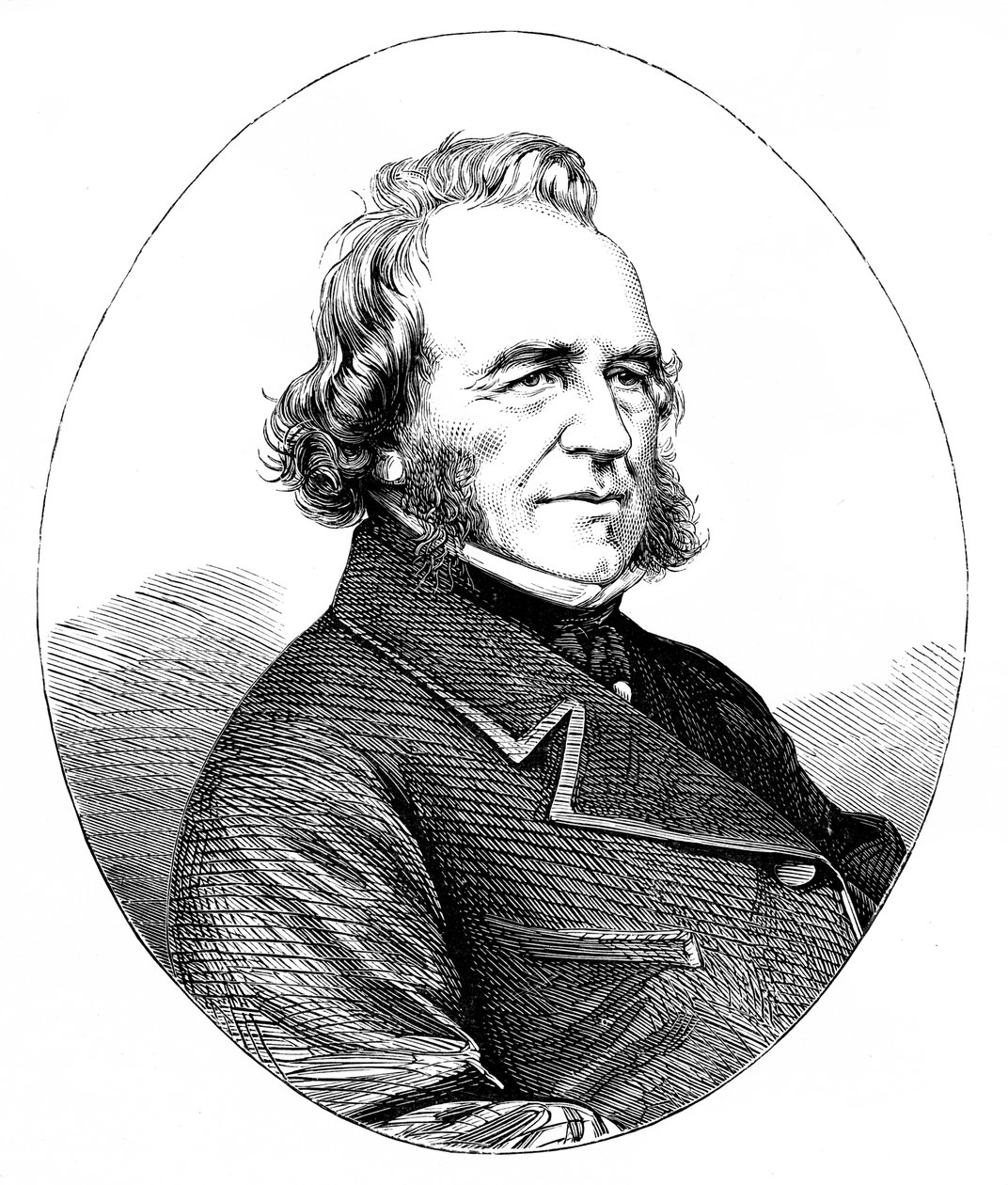 Joseph Paxton 1801-1865, englantilainen puutarhuri ja arkkitehti tekijältä Unbekannt