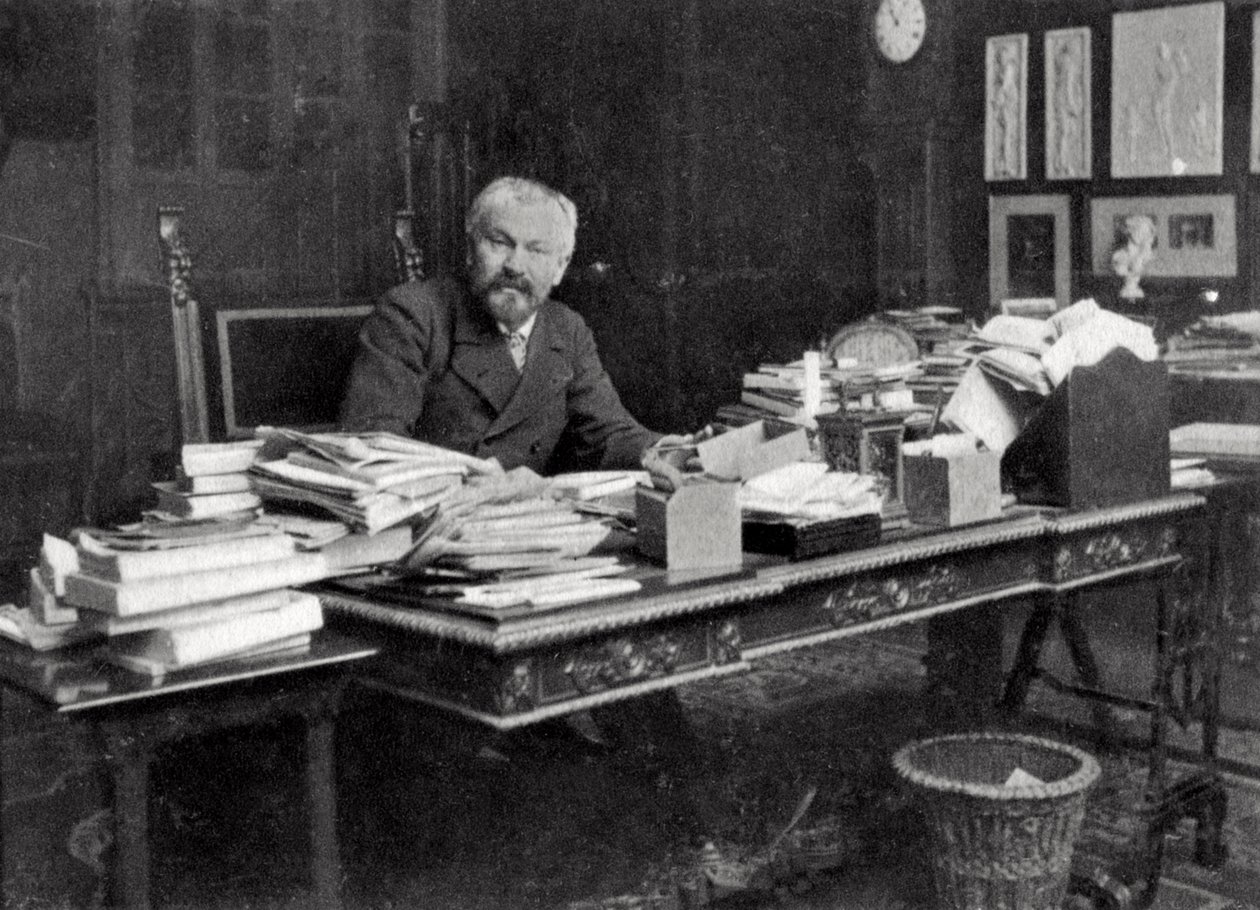 Jules Lemaitre, ranskalainen näytelmäkirjailija ja kriitikko, 1908 tekijältä Unbekannt