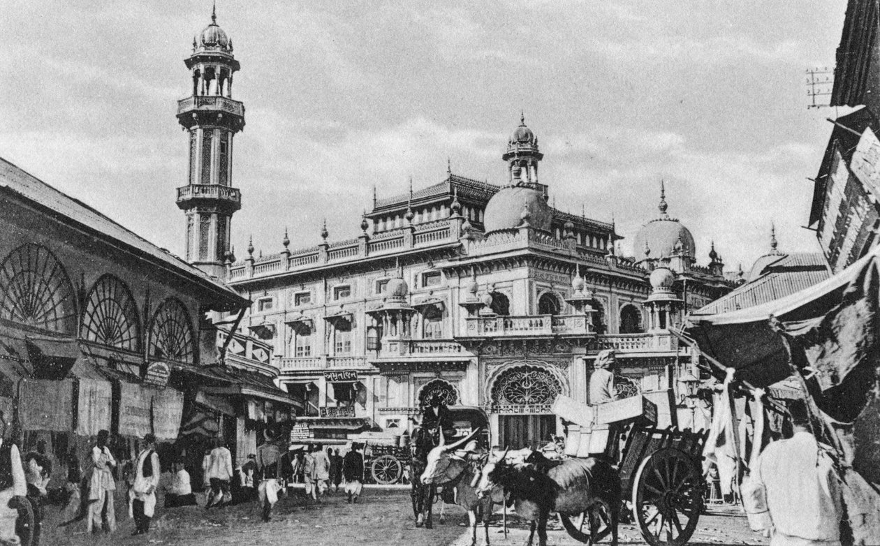 Juma Masjid, Bombay, Intia, 1900-luku tekijältä Unbekannt