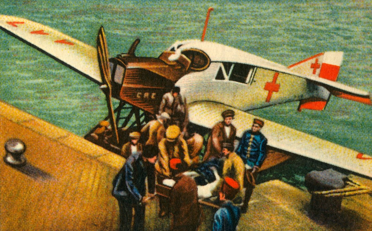 Junkers F 13w lääkintäkone, c1919, 1932. tekijältä Unbekannt