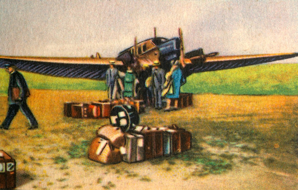 Junkers G 24 L matkustajakone, 1920-luku, 1932. tekijältä Unbekannt