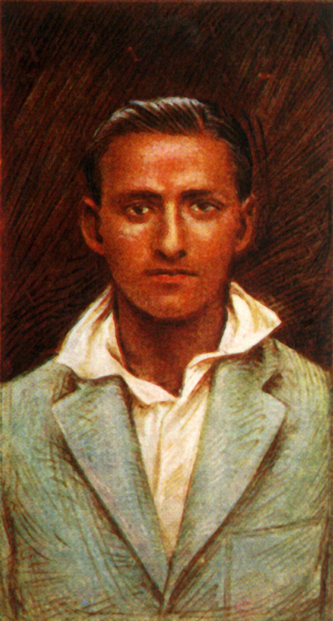 K. S. Duleepsinhji Cambridgen yliopisto ja Sussex, 1928. tekijältä Unbekannt