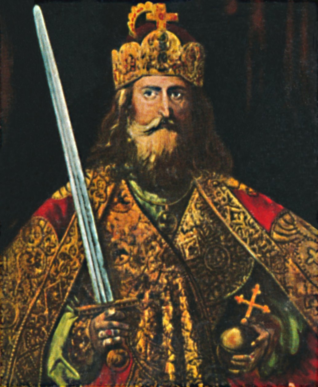Charlemagne, 742-814, 1934. tekijältä Unbekannt