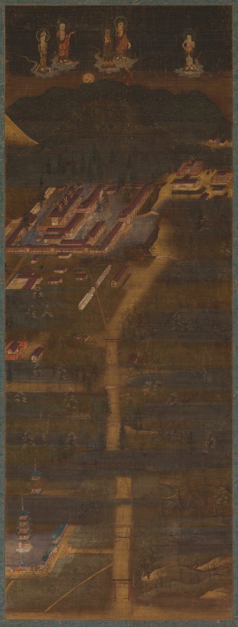 Kasuga-pyhäkkö Mandala, 1300-1333. tekijältä Unbekannt