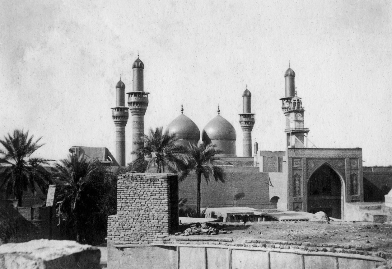 Kazimain-moskeija, Irak, 1917-1919 tekijältä Unbekannt