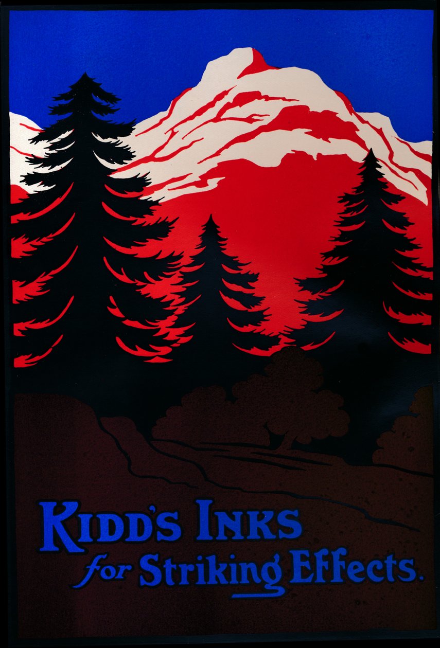 Kidds Inks for Striking Effects, 1909. tekijältä Unbekannt