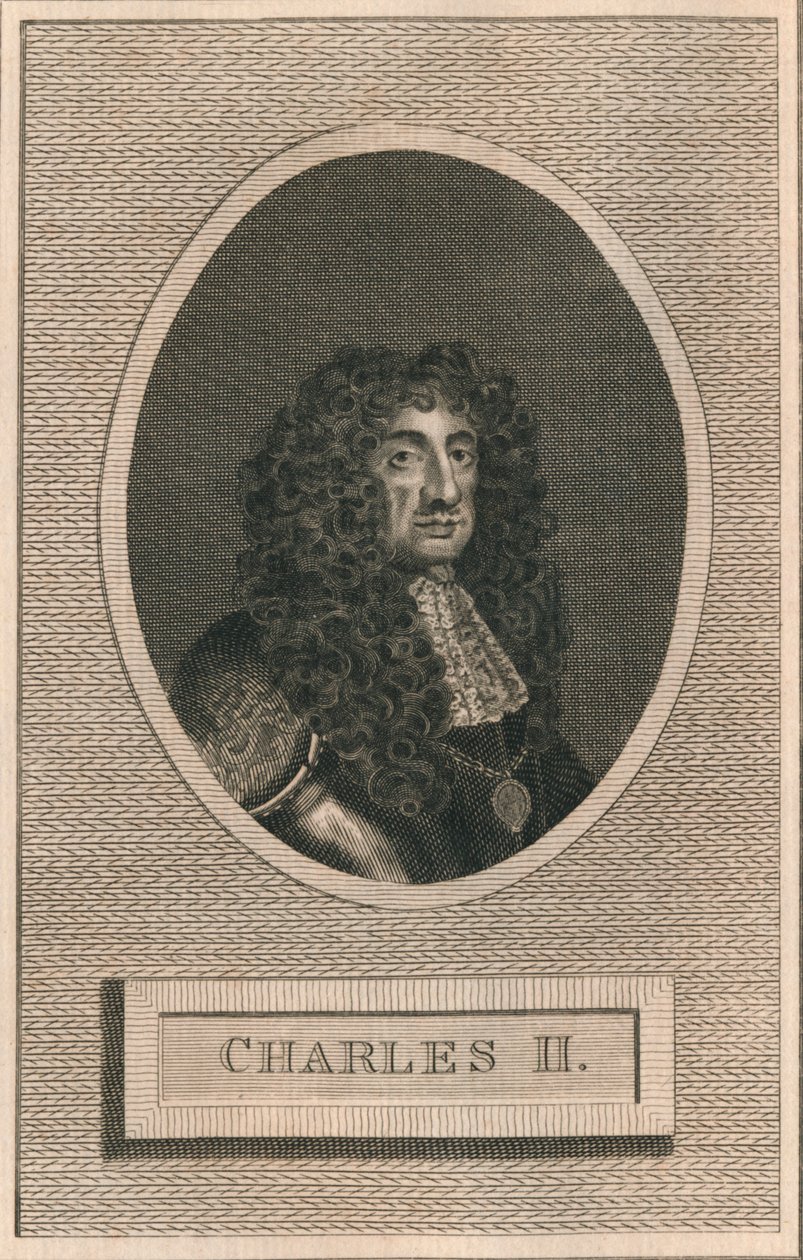 Kuningas Kaarle II, 1793 tekijältä Unbekannt
