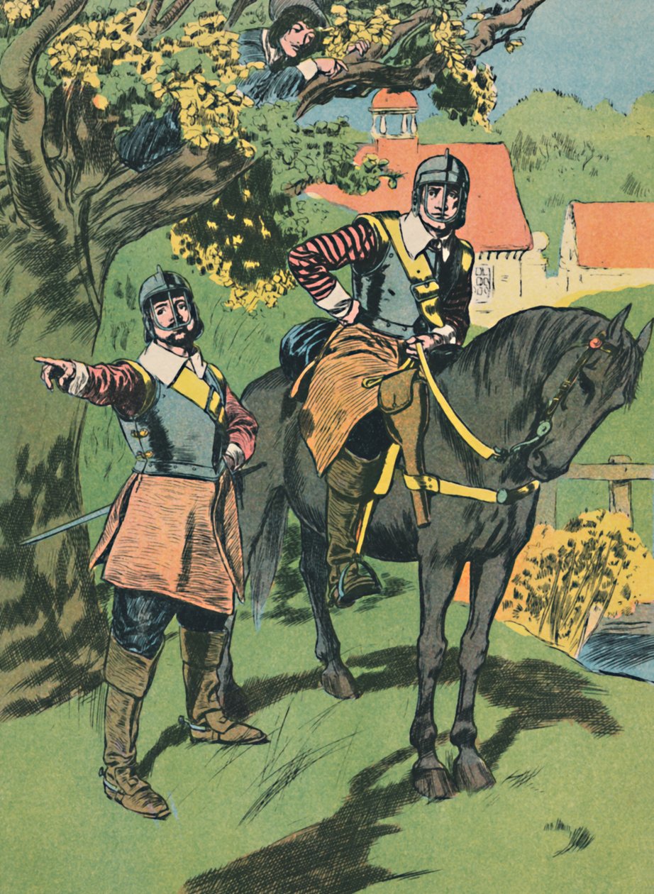 King Charles in the Oak, vuodelta 1907 tekijältä Unbekannt