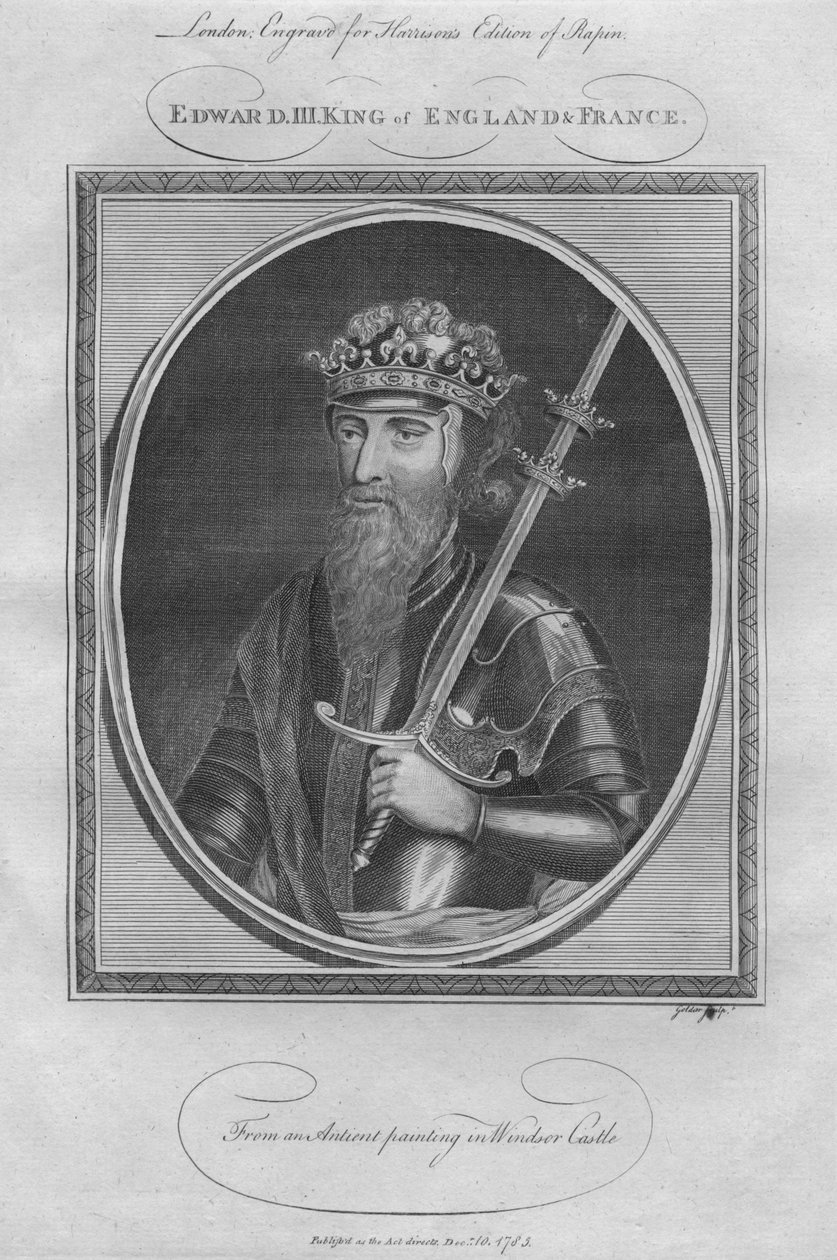 Kuningas Edward III, 1785. tekijältä Unbekannt