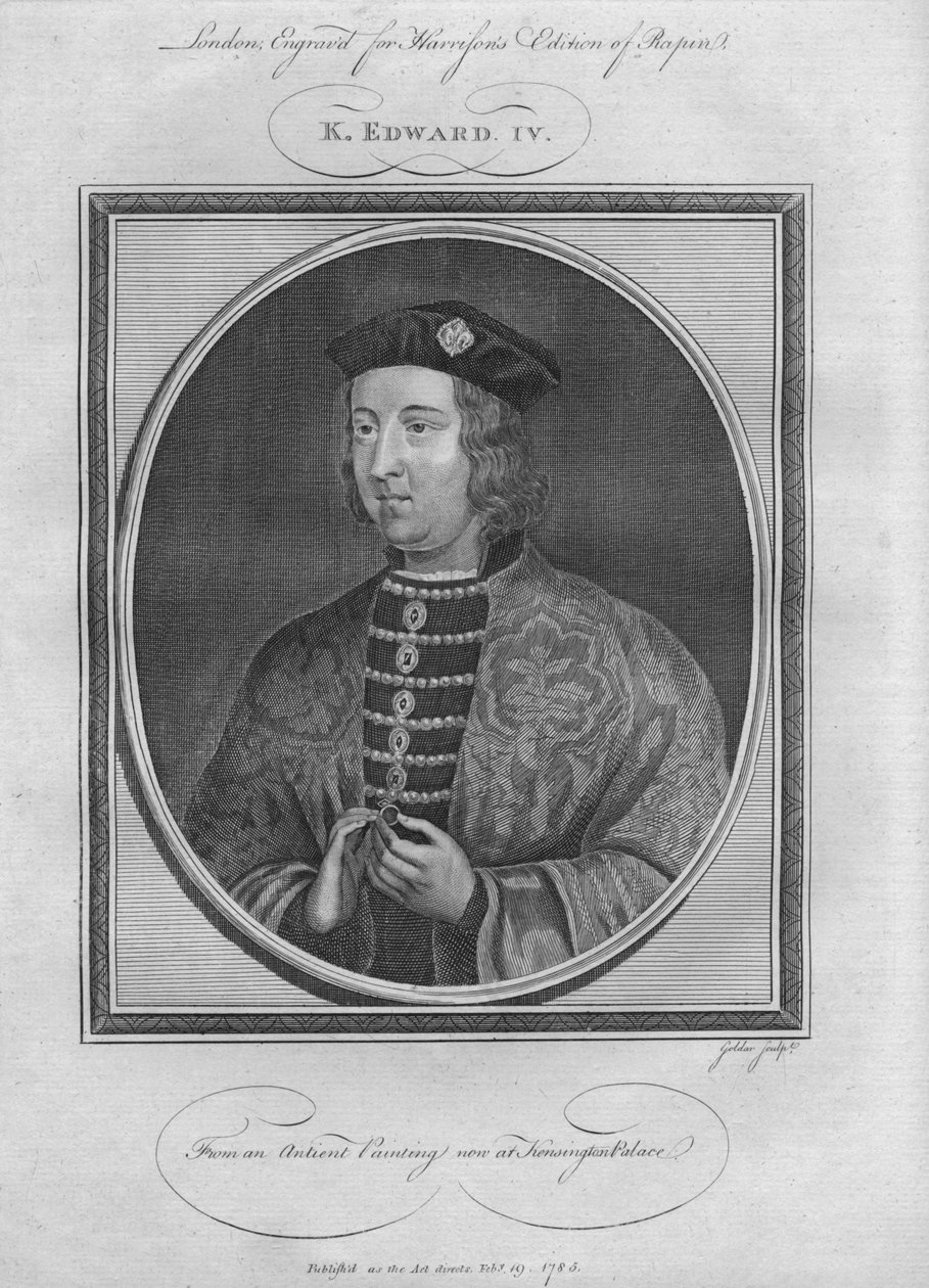Kuningas Edward IV, 1785. tekijältä Unbekannt