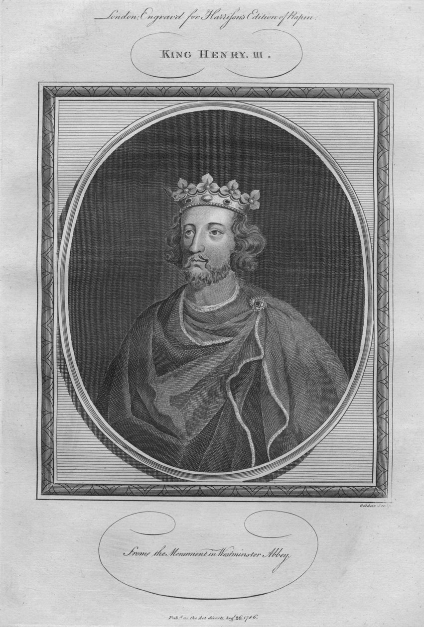 Kuningas Henrik III, 1786. tekijältä Unbekannt