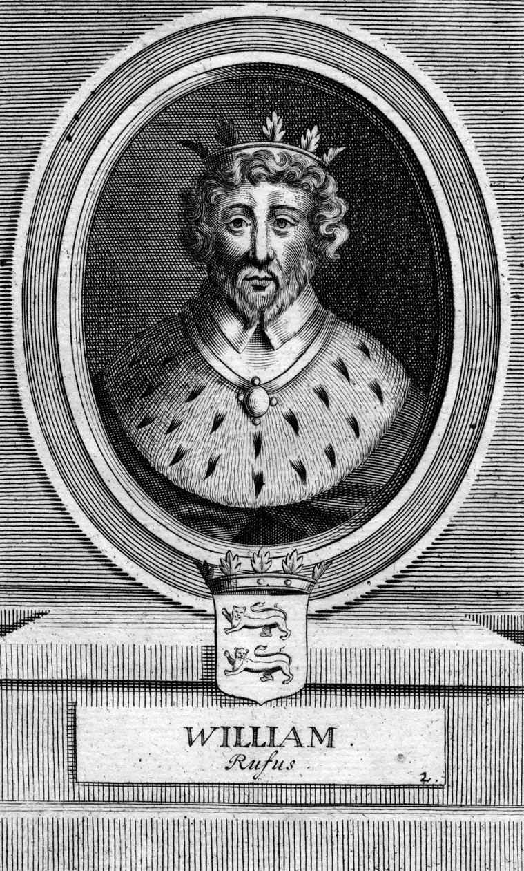 Englannin kuningas William II tekijältä Unbekannt