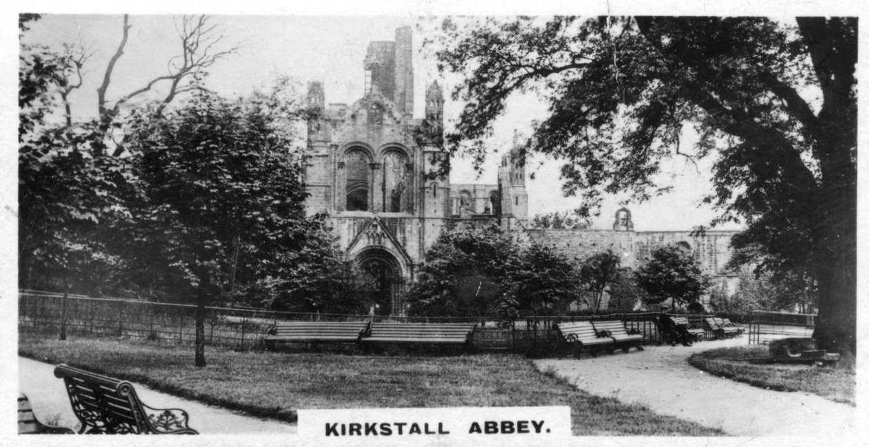 Kirkstall Abbey, Leeds, Yorkshire, 1920-luku tekijältä Unbekannt