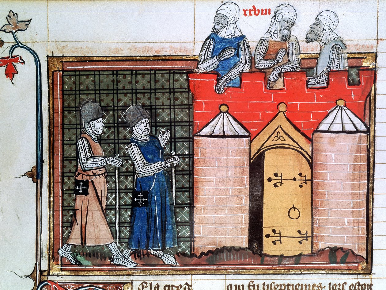 Temppeliritarit ennen Jerusalemia, 1099, 1300-luku tekijältä Unbekannt