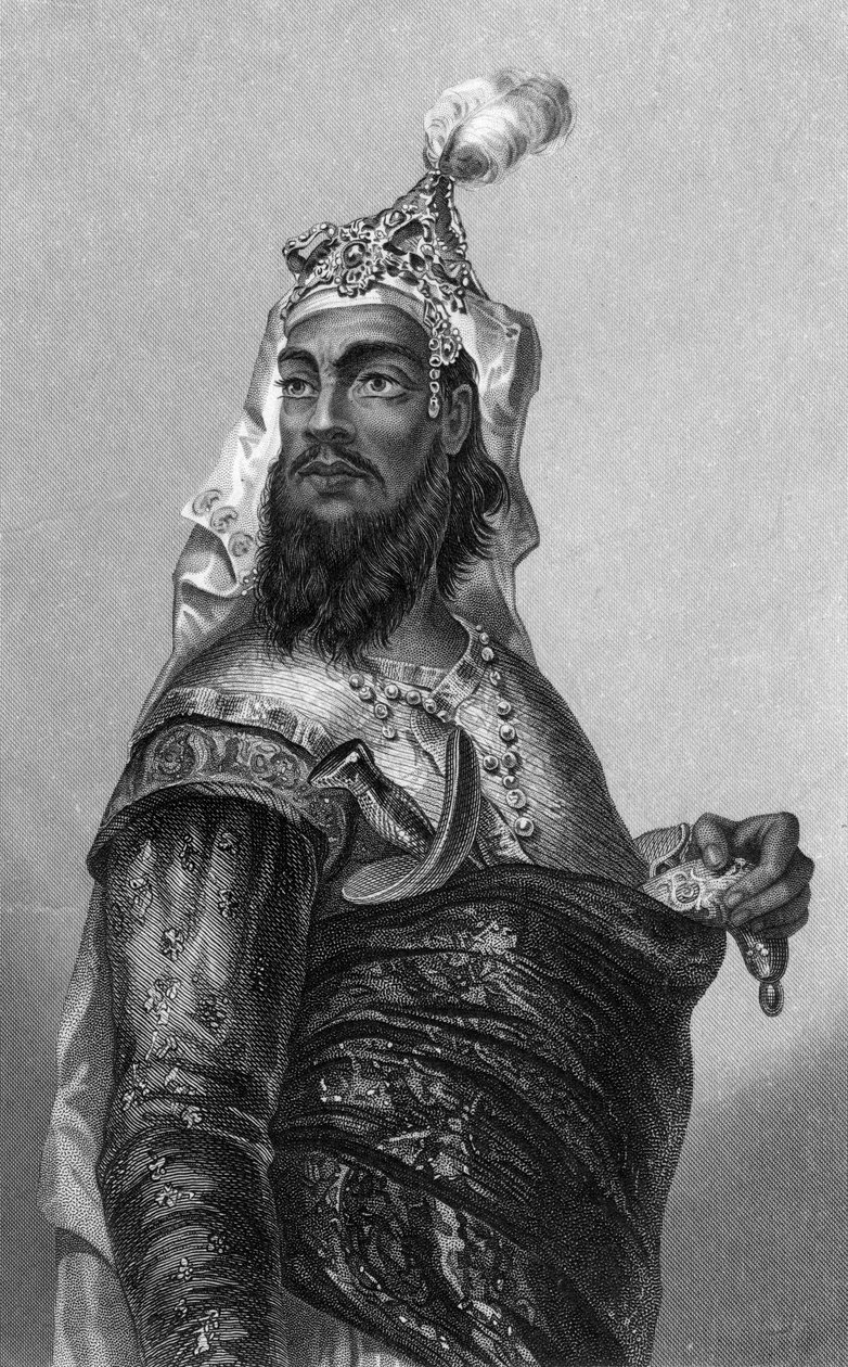 Kooer Sing, kapinallisten päällikkö, 1800-luku tekijältä Unbekannt