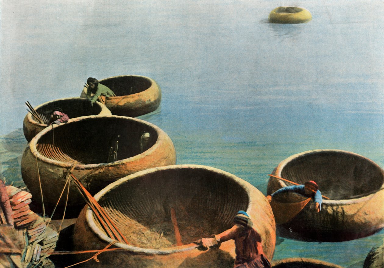 Kouffehs Sur LEuphrate, Kuphars on Eufrat, 1900. tekijältä Unbekannt