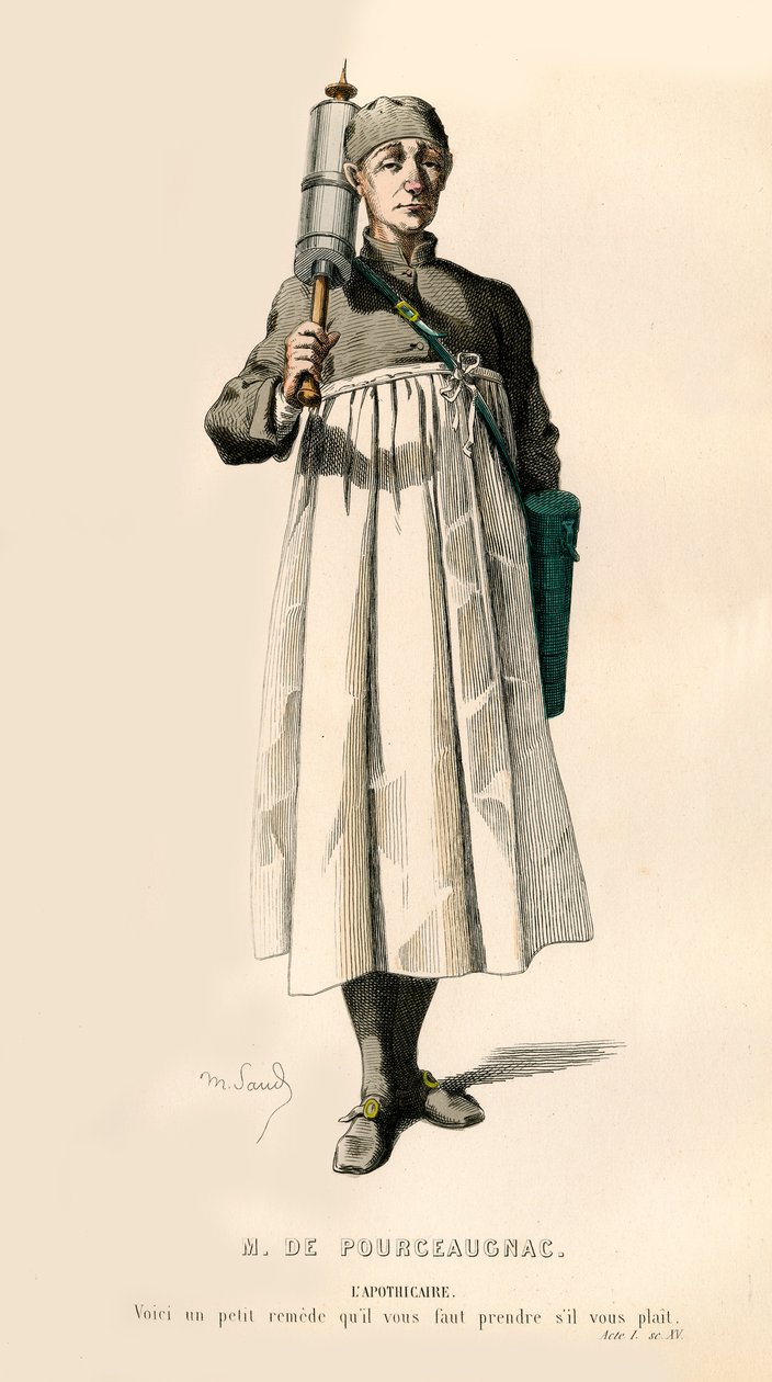 LApothicaire, 1868. tekijältä Unbekannt