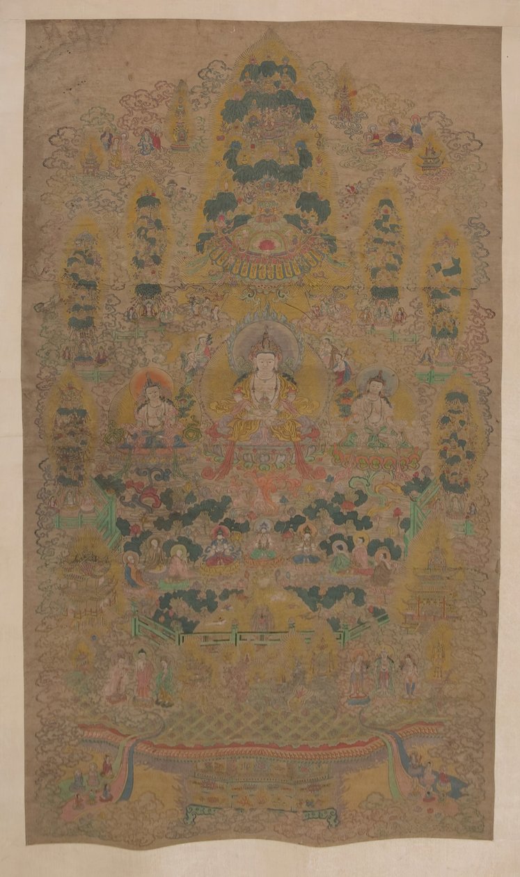 Lamaist Mandala, 1600-luku. tekijältä Unbekannt