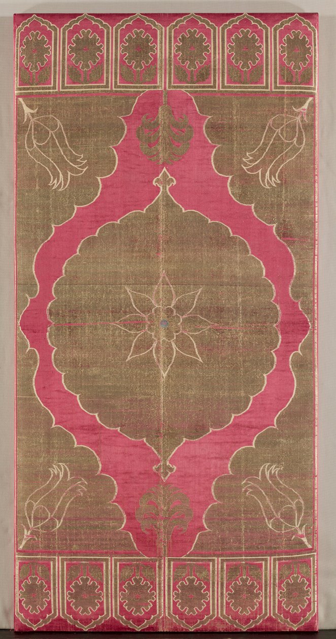 Lampas-silkkityynynpäällinen, 1600-luvun alku. tekijältä Unbekannt