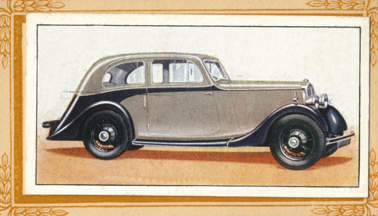Lanchester 10 virtaviivainen sedan, c1936 tekijältä Unbekannt