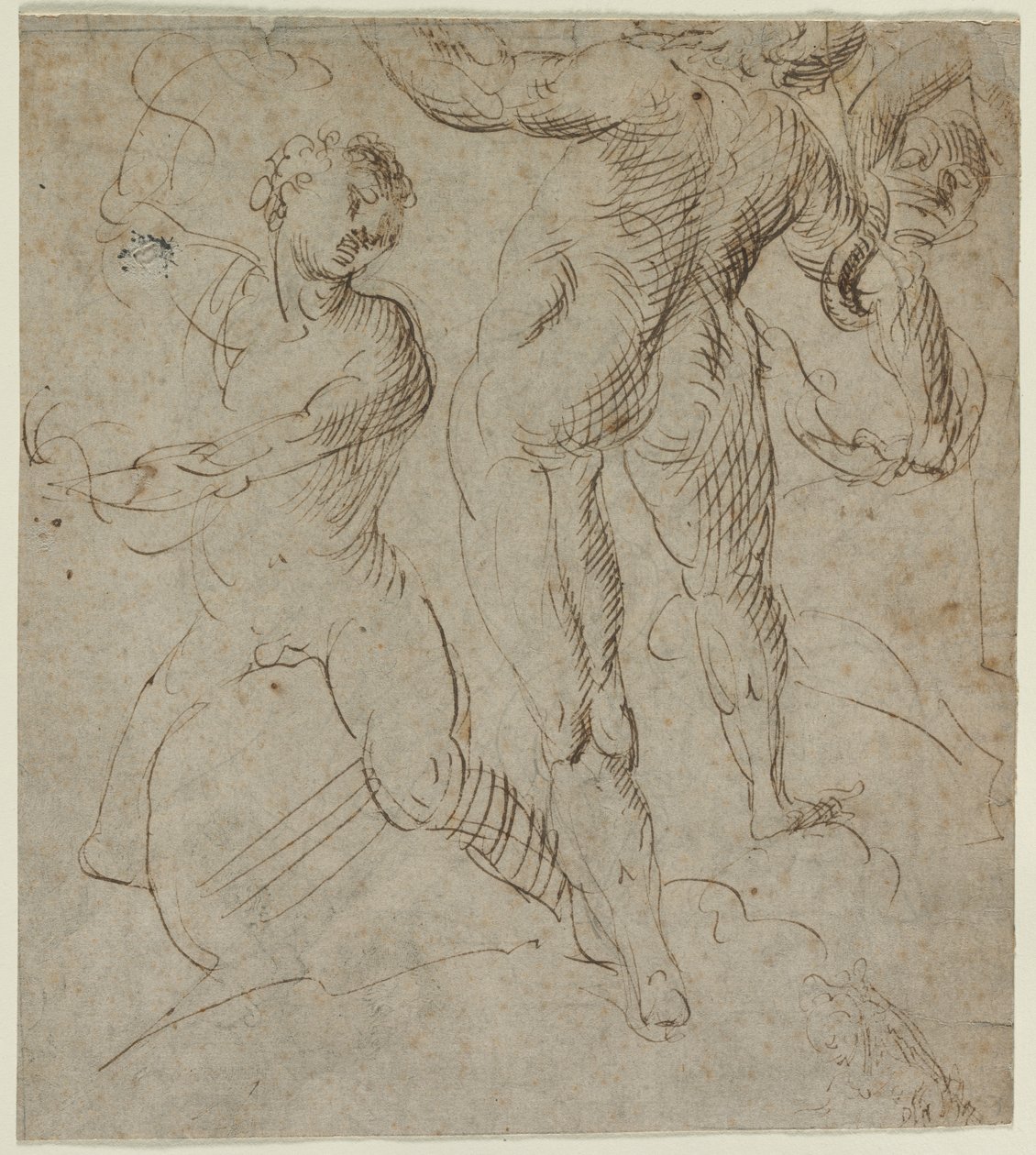 Laocoön recto, 1500-luvun toinen puoli. tekijältä Unbekannt