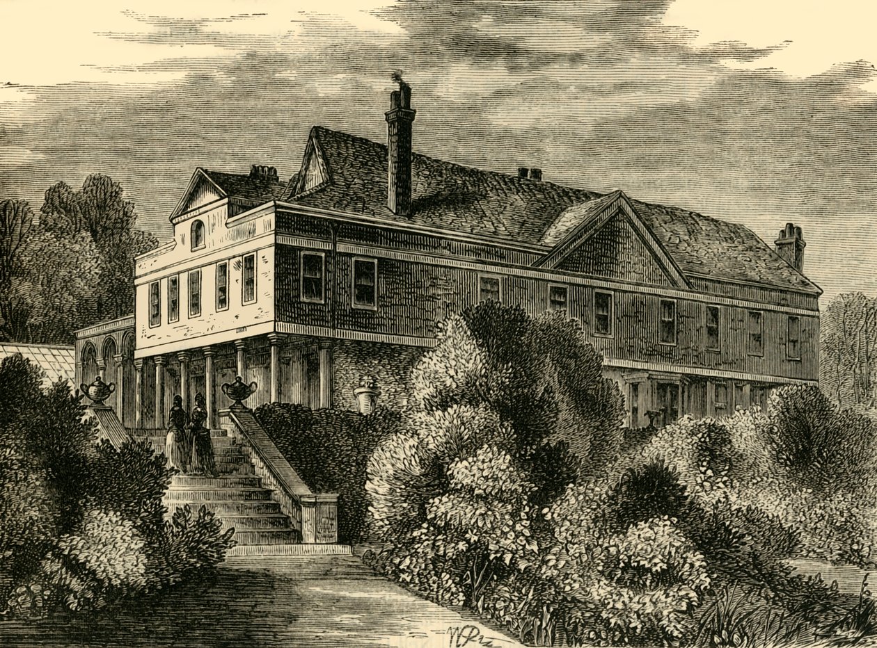 Lauderdale House, vuonna 1820, n. 1876. tekijältä Unbekannt