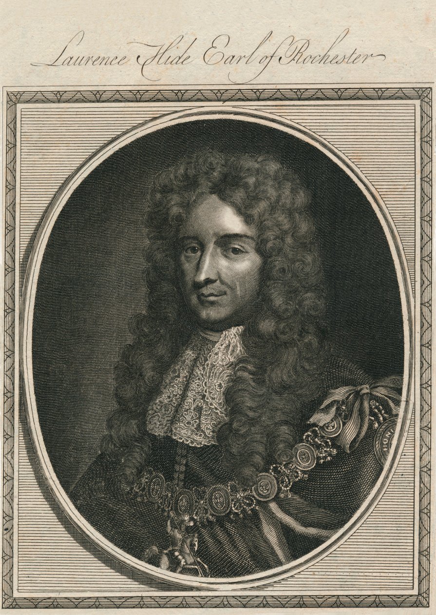 Laurence Hide Earl of Rochester, 1785. tekijältä Unbekannt