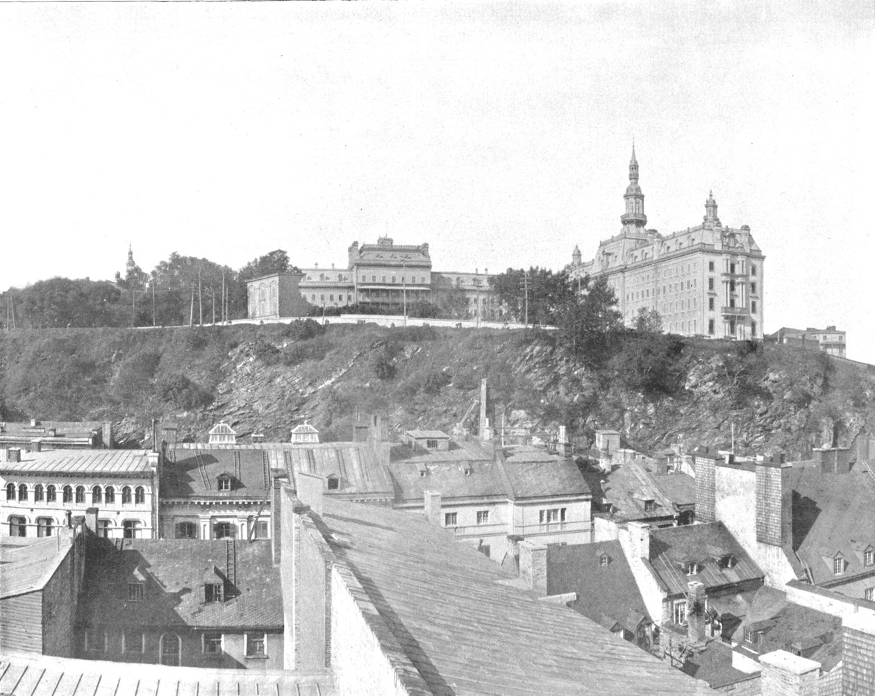Laval University Buildings, Quebecin kaupunki, Kanada, c1900. tekijältä Unbekannt