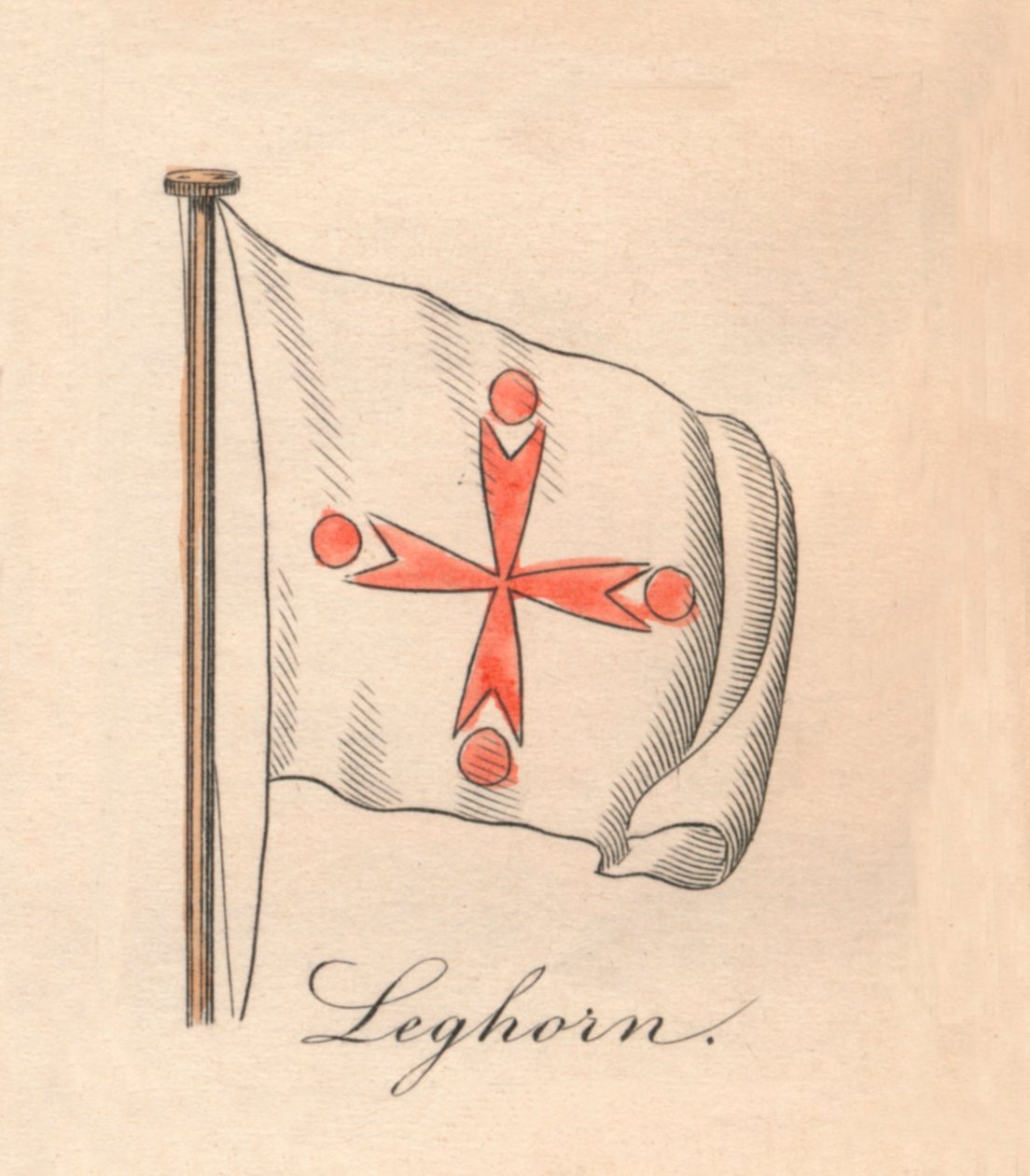 Leghorn, 1838 tekijältä Unbekannt