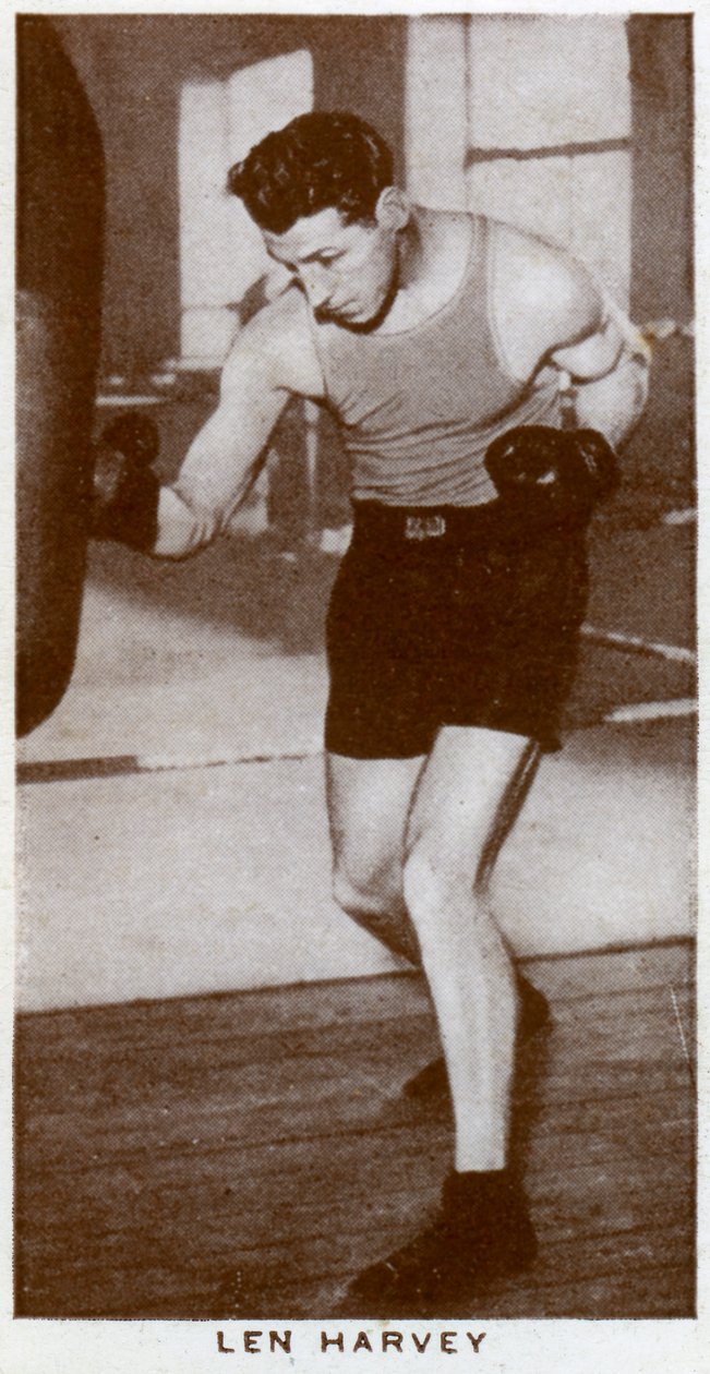 Len Harvey, brittiläinen nyrkkeilijä, 1938 tekijältä Unbekannt