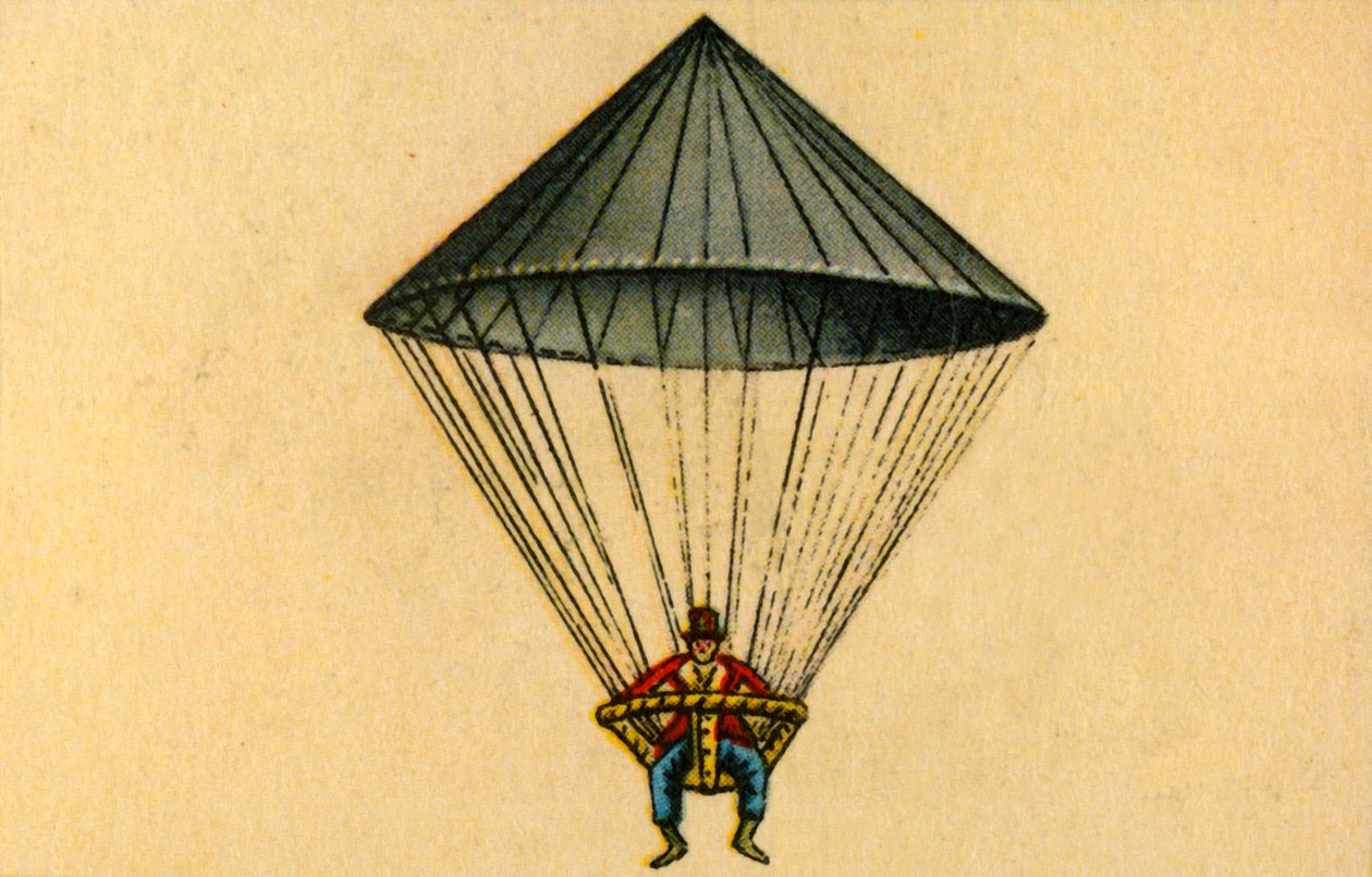 Lenormandsin laskuvarjo, 1783, 1932. tekijältä Unbekannt