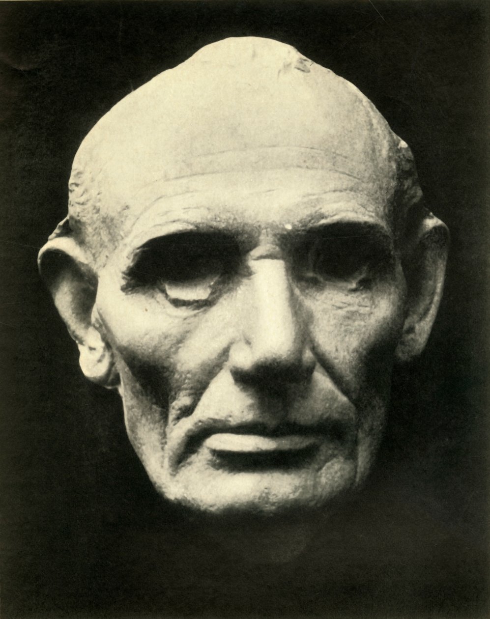 Abraham Lincolnin elämännaamio, 1860, 1930. tekijältä Unbekannt