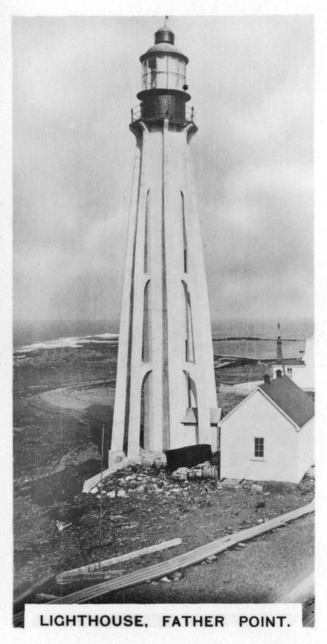 Majakka, Father Point, Quebec, Kanada, 1920-luku tekijältä Unbekannt