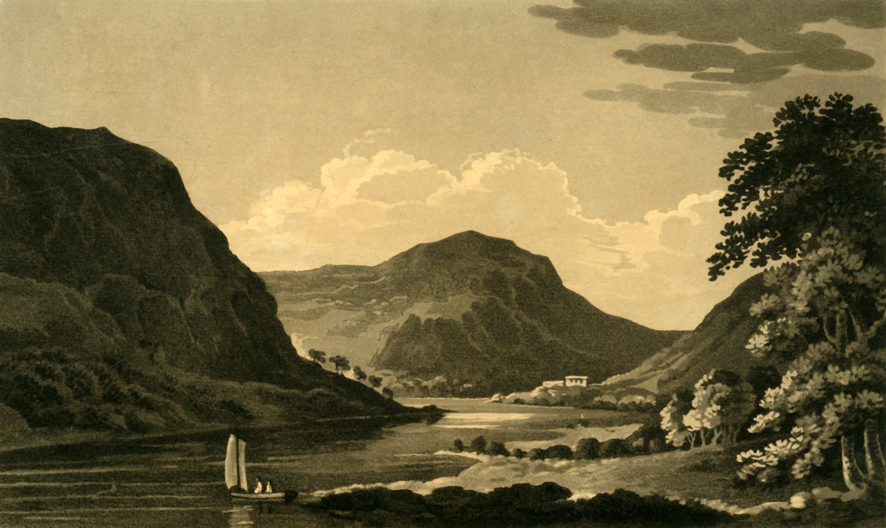 Loch-Lubnaig, East-End, 1802. tekijältä Unbekannt