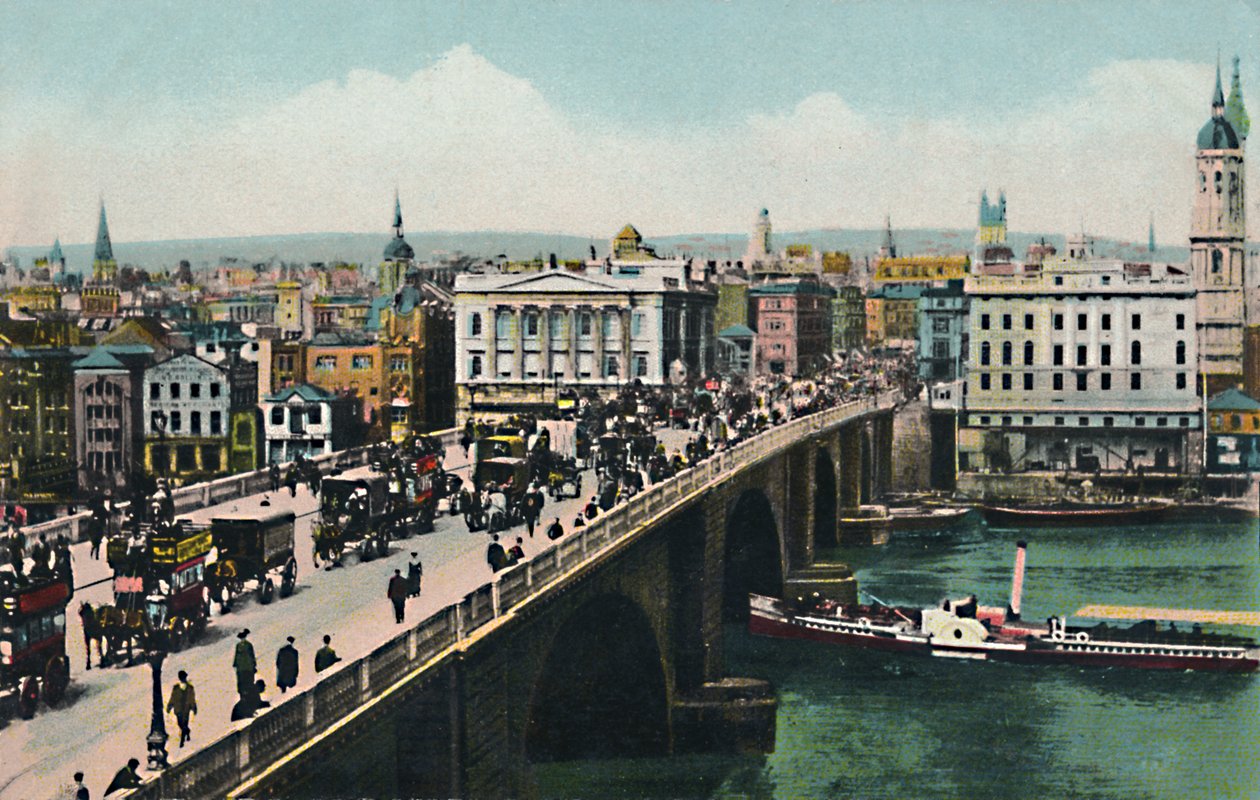 London Bridge, 1900-luku. tekijältä Unbekannt