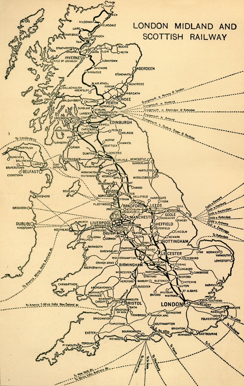 London Midland and Scottish Railway, 1930. tekijältä Unbekannt