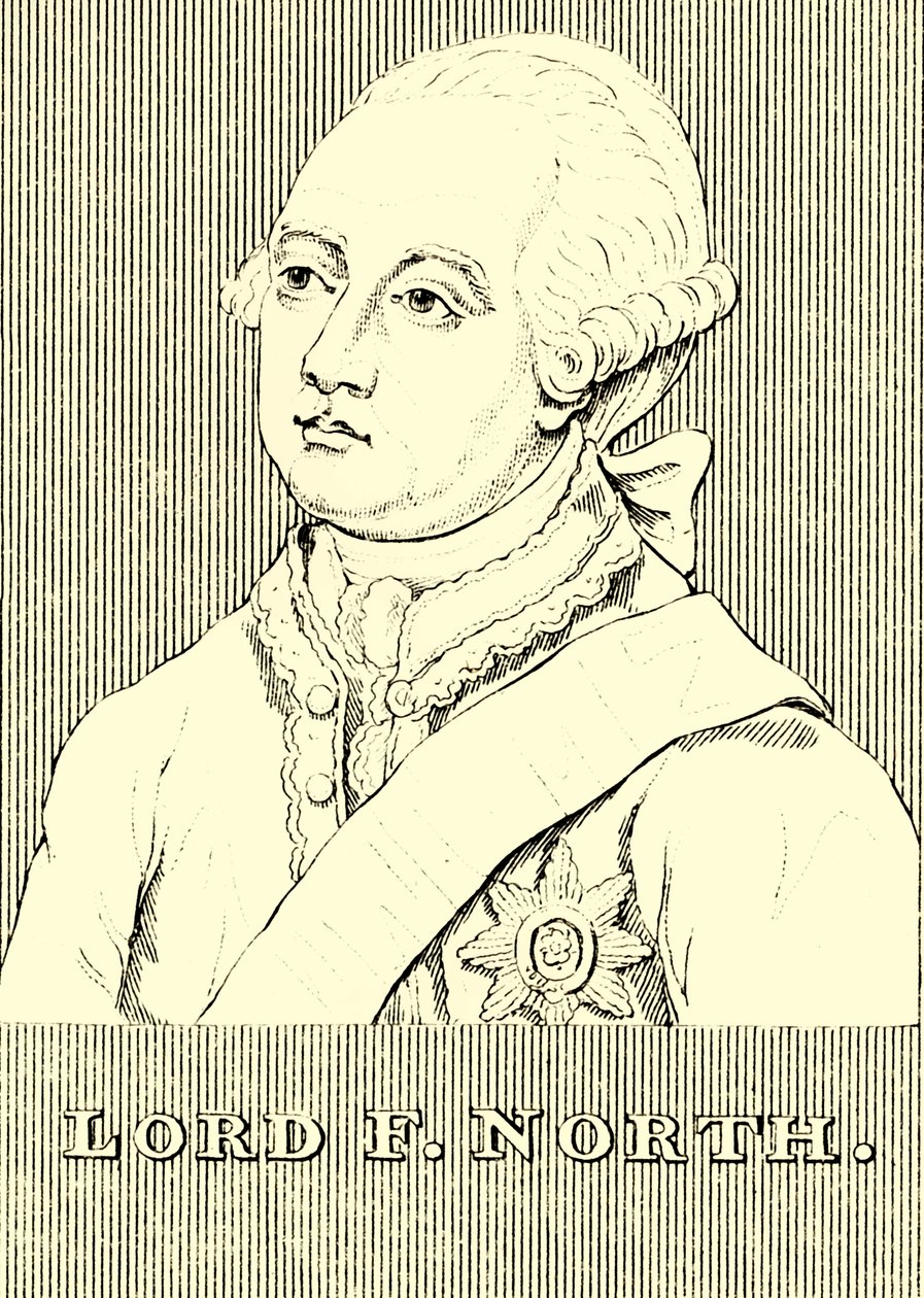 Lordi F. North, 1732-1792, 1830. tekijältä Unbekannt