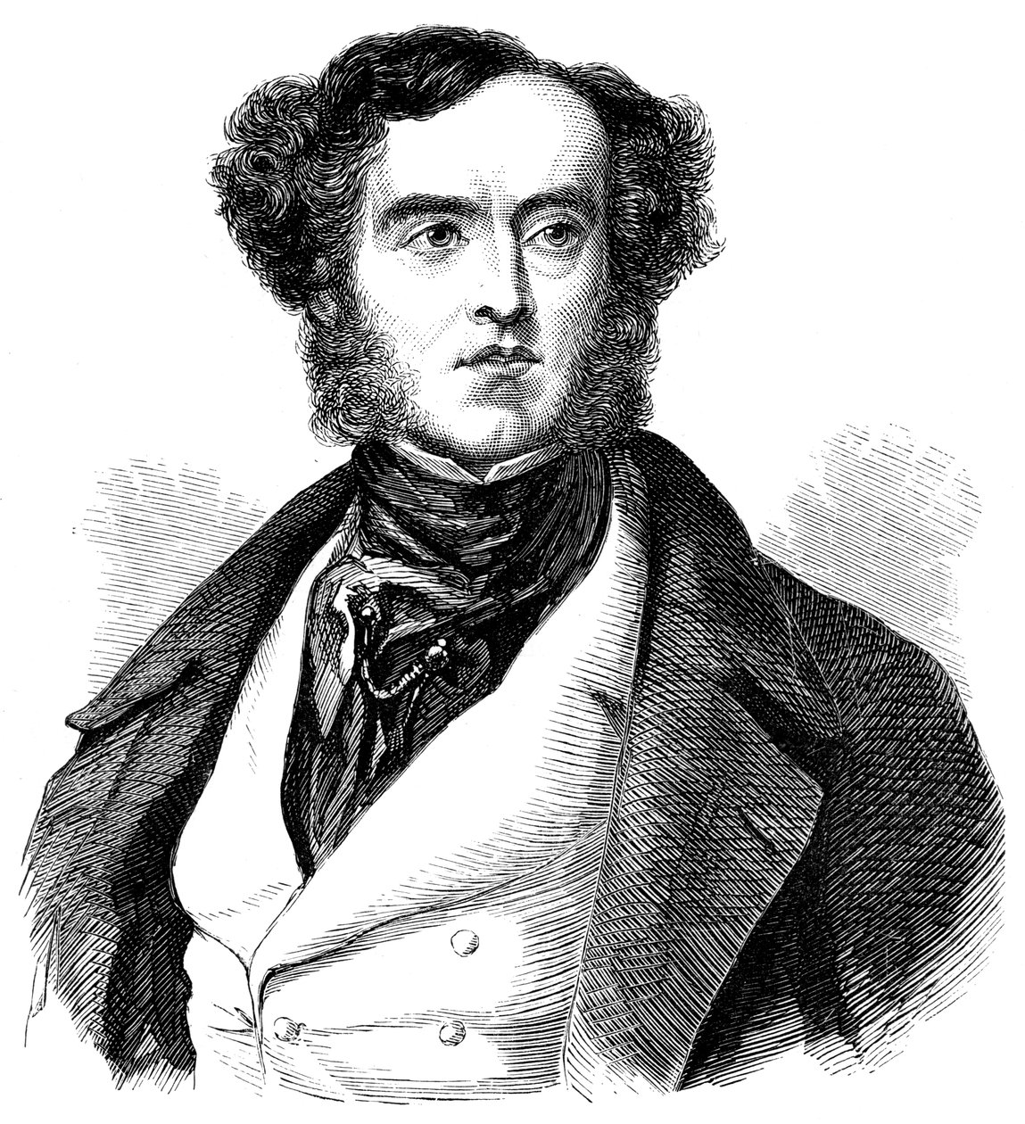 Lordi George Bentinck, 1802-1848, 1800-luku tekijältä Unbekannt