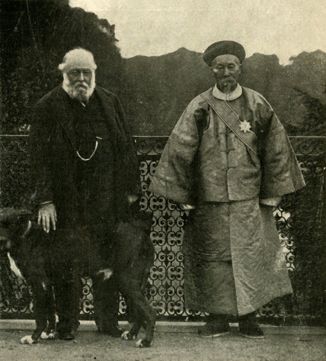 Lordi Salisbury ja Li Hung Chang, 1901. tekijältä Unbekannt