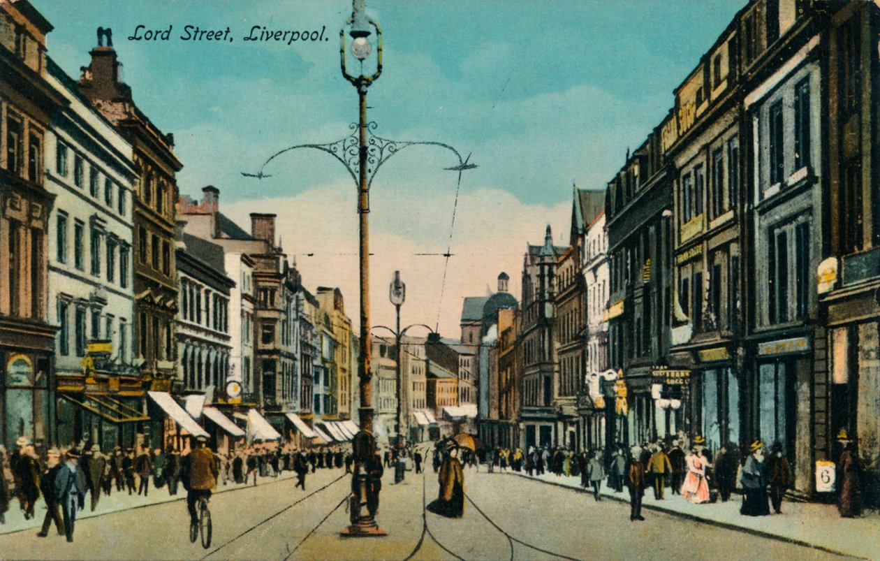 Lord Street, Liverpool, 1910 tekijältä Unbekannt
