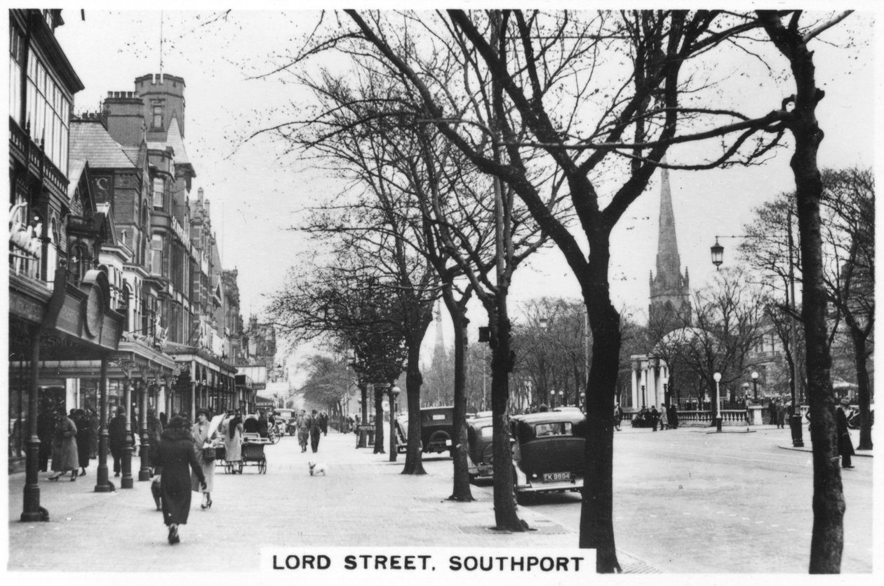 Lord Street, Southport, 1937 tekijältä Unbekannt