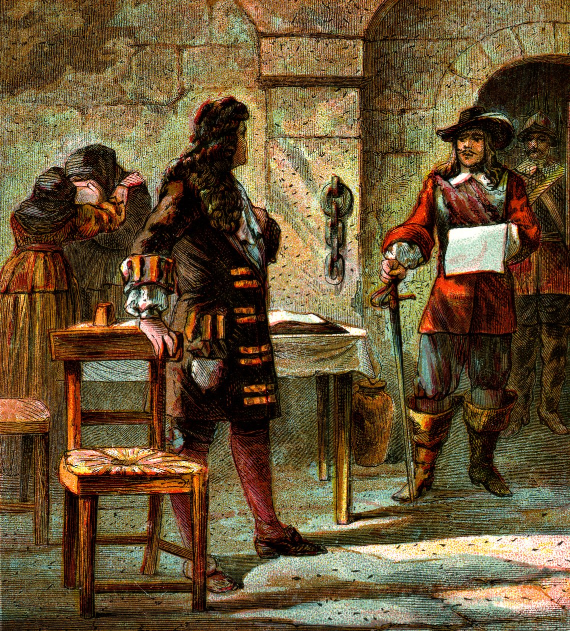 Lord William Russell Condemned, 1683, c1850 tekijältä Unbekannt