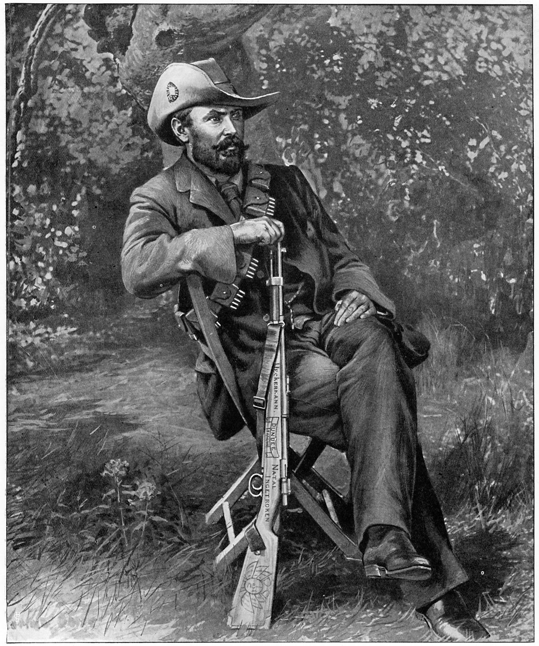Louis Botha, Afrikaner-sotilas ja valtiomies, 1900. tekijältä Unbekannt