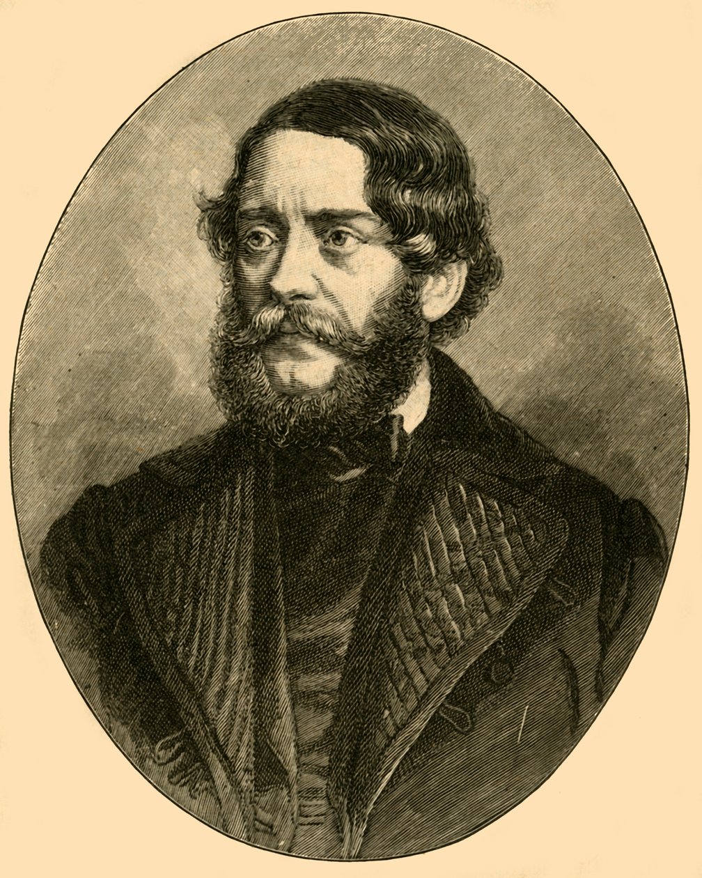 Louis Kossuth, unkarilainen lakimies ja poliitikko, 1850-luku 1890. tekijältä Unbekannt