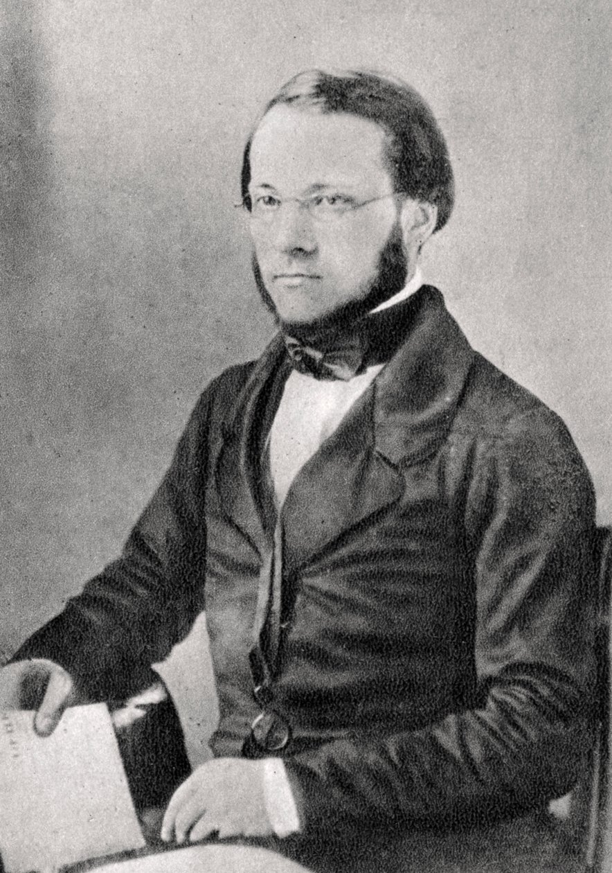 Louis Pasteur, ranskalainen kemisti ja mikrobiologi, 1852 tekijältä Unbekannt